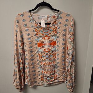 Elings Tribal Boho Top